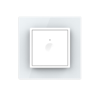 Intrerupator Simplu Cap Scara / Cruce Wi-Fi cu Touch LIVOLO – Serie Noua, Alb