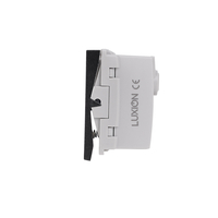 Modul Intrerupator Simplu Mecanic 3M LUXION, Standard Italian, negru