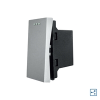 Modul Intrerupator Simplu Cap Scara Mecanic 1M LUXION, gri