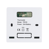 Termostat cu fir Luxion TP618 pentru centrala termica pe gaz sau electrica, Display LCD, Memorare