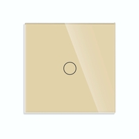 Telecomanda cu Touch Screen si 1 Canal RF433 LUXION, auriu