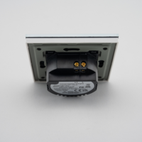 Intrerupator Simplu cu Touch din Sticla LUXION, 500W, alb