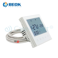 Termostat Wi-Fi pentru incalzirea electrica in pardoseala, Aplicatia mobila Smart Life, BeOk TDS21WiFi-Ep