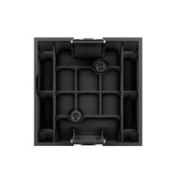 Priza Blank / Goala LIVOLO, 2 Module - Serie Noua, negru