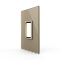 Rama din sticla Livolo standard Italian 1 modul - Serie noua, auriu