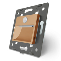 Modul lampa de veghe LED Livolo cu senzor miscare incorporat, auriu