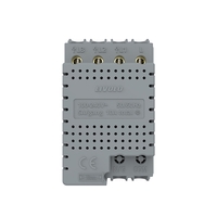 Modul intrerupator triplu wireless cu touch Livolo standard Italian, Serie noua, gri