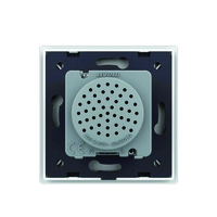 Boxa Bluetooth Livolo cu Rama din Sticla, alb