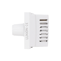 Modul Comutator Pentru Ventilator 1M LUXION, Standard Italian, alb