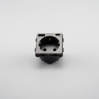 Modul Priza Simpla + USB-A + USB-C LUXION, gri