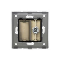 Priza TV Satelit cu Rama din Sticla LUXION, auriu