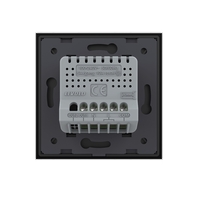 Intrerupator Simplu Cap / Cruce Wi-Fi cu Touch LIVOLO – Serie Noua, negru