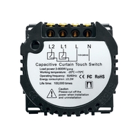 Modul Intrerupator Draperie cu Touch LUXION