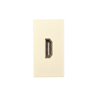 Modul Priza HDMI 1M LUXION, Standard Italian, auriu