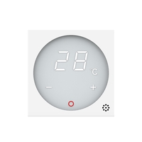 Modul termostat Livolo pentru sisteme de incalzire electrice - Serie noua, alb