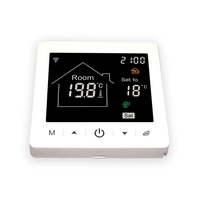 Termostat Wi-Fi BeOk pentru centrala termica pe gaz si incalzire in pardoseala