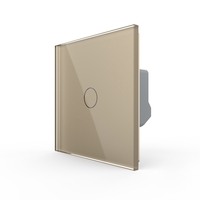 Intrerupator Simplu LIVOLO cu Touch - Serie Noua, auriu