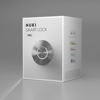 Incuietoare Inteligenta Nuki Smart Lock Pro 5.0 cu Autonomie 9 Luni, Motor Ultrarapid, Lock / Unlock Automat
