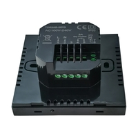 Termostat pentru incalzirea termica pe gaz BeOk TDR89-WPB, negru