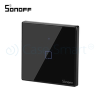 Intrerupator simplu cu touch Sonoff T3EU1C, Wi-Fi + RF, Control de pe telefonul mobil
