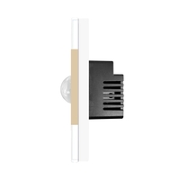 Senzor de Miscare PIR LUXION cu Rama din Sticla, auriu