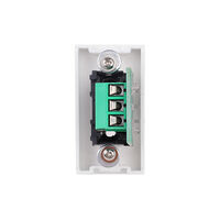 Modul Priza Audio 1M LUXION, Standard Italian, auriu