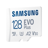 Card de memorie MicroSDXC Samsung Evo Plus cu Adaptor SD, Memorie 128 GB