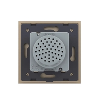 Boxa Bluetooth Livolo cu Rama din Sticla, auriu