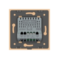 Intrerupator Simplu cu Variator si Touch LIVOLO din Sticla - Protocol ZigBee EC, auriu