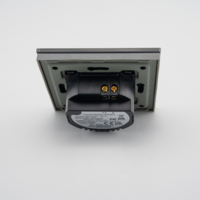 Intrerupator Simplu cu Touch din Sticla LUXION, 500W, gri