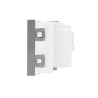 Modul Priza Schuko 2M Luxion, Standard Italian, gri