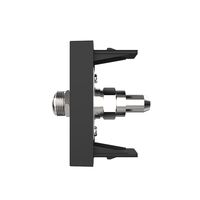 Priza TV satelit Livolo fara rama sticla, negru