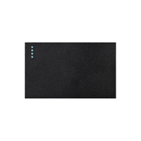 Modul Buton Revenire Mecanic (Sonerie) 3M LUXION, Standard Italian, negru