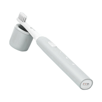 Periuta de dinti electrica Sonic Infly, Baterie 320 mAh, Impermeabila IPX7, Incarcare USB, gri