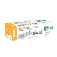 Kit automatizare poarta batanta Somfy SGS Essential, Include lampa de semnalizare, motor, fotocelule si telecomenzi