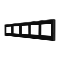 Rama Cvintupla LUXION Din Sticla, negru