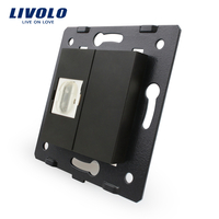 Priza HDMI Livolo, negru