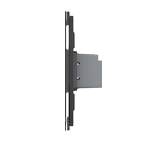 Intrerupator Simplu cu Touch Livolo cu Rama Din Sticla 1M, Zigbee EC, negru