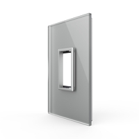 Rama din sticla Livolo standard Italian 1 modul - Serie noua, gri