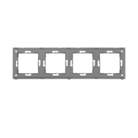 Rama Cvadrupla LUXION Din Sticla, auriu