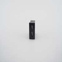 Modul Priza USB 2.4A 5V LUXION, negru