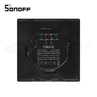 Intrerupator simplu cu touch Sonoff T3EU1C, Wi-Fi + RF, Control de pe telefonul mobil