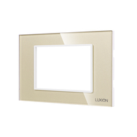 Rama din Sticla Securizata cu Suport 3M LUXION, Standard Italian, auriu