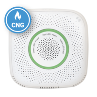 Senzor detector de gaz natural comprimat Shelly Gas CNG, Wireless, Alarma 70 dB, Notificari aplicatie