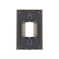 Rama din sticla Livolo standard Italian 1 modul - Serie noua, auriu