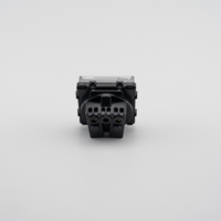 Modul Priza Simpla cu Capac Fara Rama Din Sticla LUXION, gri