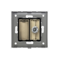 Priza TV cu Rama din Sticla LUXION, auriu