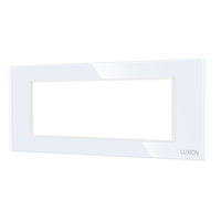 Rama din Sticla Securizata cu Suport 6M LUXION, Standard Italian, alb