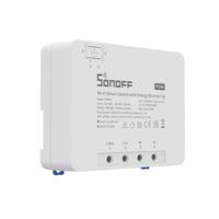 Releu Wi-Fi Sonoff Pow R3, Monitorizare consum electric, Control aplicatie & vocal
