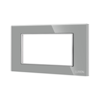 Rama din Sticla Securizata cu Suport 4M LUXION, Standard Italian, gri